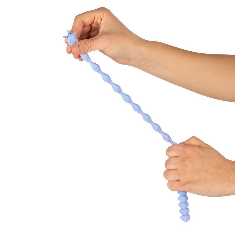 Anti-Stress SPACE Wurm Blau