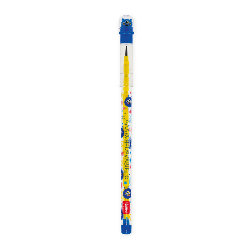 Stapelbarer Buntstift mit Radierer TAKE A TIP Monster