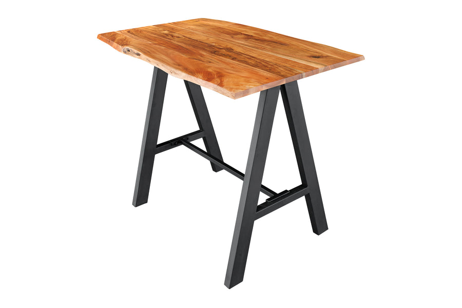 Bartisch MAMMUT Akazienholz Schwarz 83x120x106cm Bartisch MAMMUT Akazienholz Schwarz 83x120x106cm