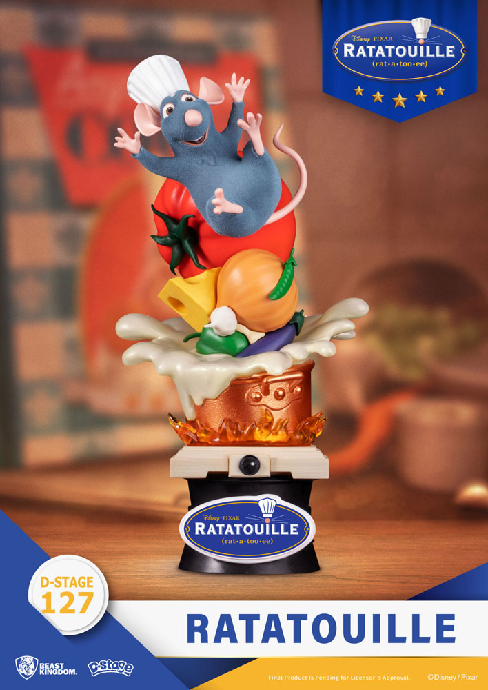 Disney D-Stage Diorama RATATOUILLE PVC 14,8x14,8x16cm Disney D-Stage Diorama RATATOUILLE PVC 14,8x14,8x16cm