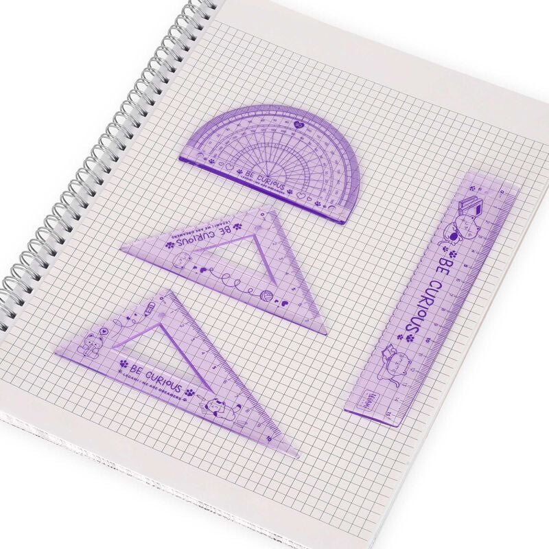 4er Geometrieset - You Rule! I'm a misunderstood Kitty 4er Geometrieset - You Rule! I'm a misunderstood Kitty