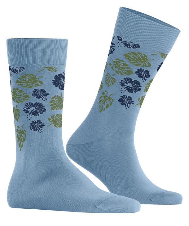Herrensocken ALOHA BREEZE Baumwoll-Mix sky blue 40-46 