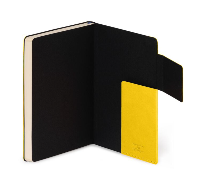 6P4x7ciIEX7uXG Liniertes Notizbuch - Medium - My Notebook 13x21cm 192 nummerierte Seiten Yellow Freesia Gelb