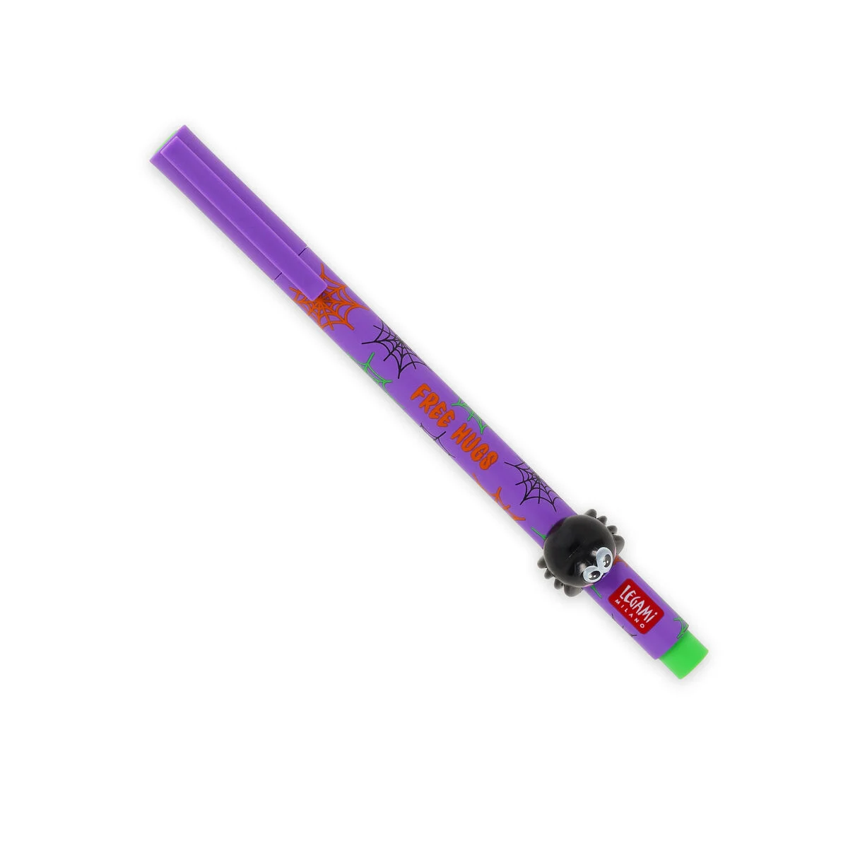 Gelstift Lovely Friends mit abnehmbarer Spinnen-Figur FREE HUGS 0,5