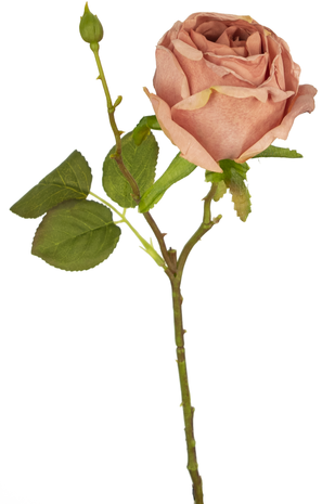 Kunstrose DELUXE Rosa 45cm