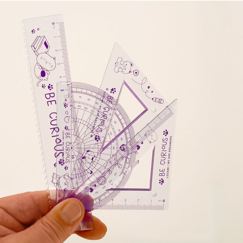 4er Geometrieset - You Rule! I'm a misunderstood Kitty 4er Geometrieset - You Rule! I'm a misunderstood Kitty