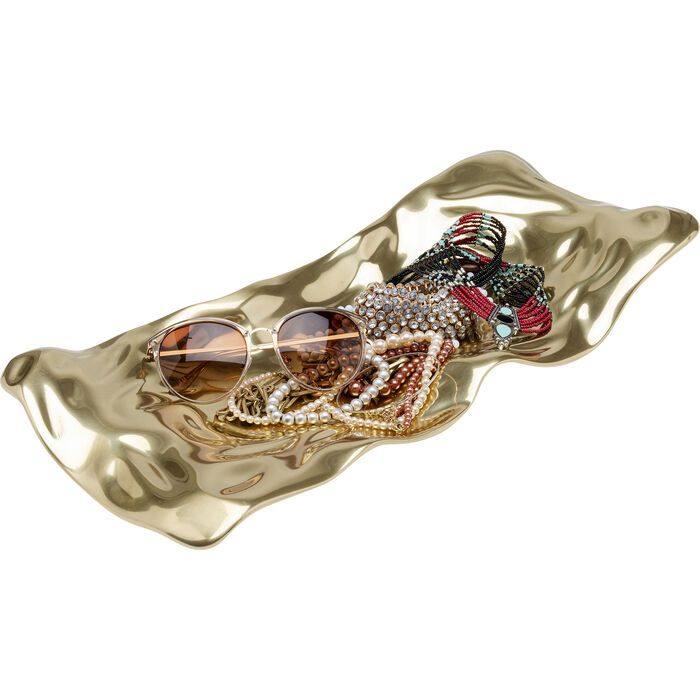 Dekoschale JADE Gold 47,5x21,5cm