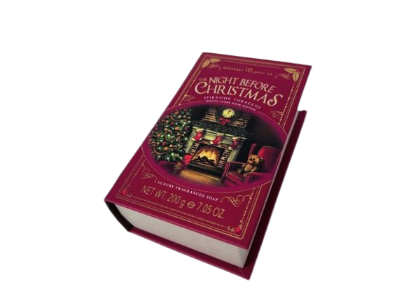 Story Book Seife FIRESIDE TOBACCO Red 200g