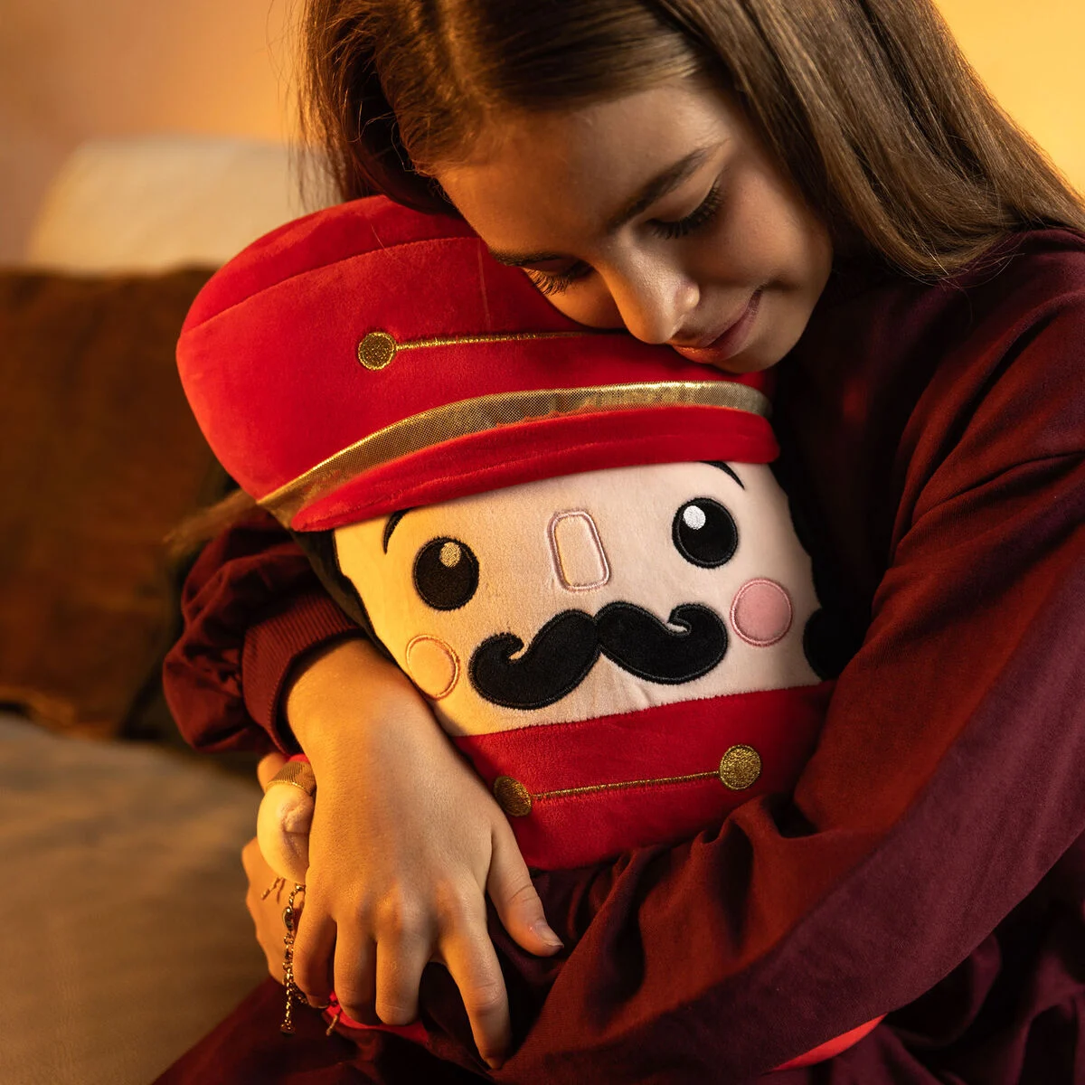 Kuschelkissen NUSSKNACKER Super weich