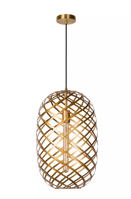 Pendelleuchte WOLFRAM Metall E27 dimmbar 32x32x180cm