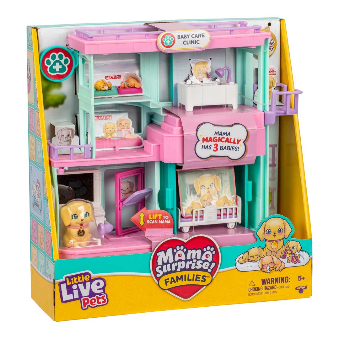 Interaktives Little Live Pets Mama Surprise Families BABY CARE CLINIC S1 10x29x30cm  Interaktives Little Live Pets Mama Surprise Families BABY CARE CLINIC S1 10x29x30cm