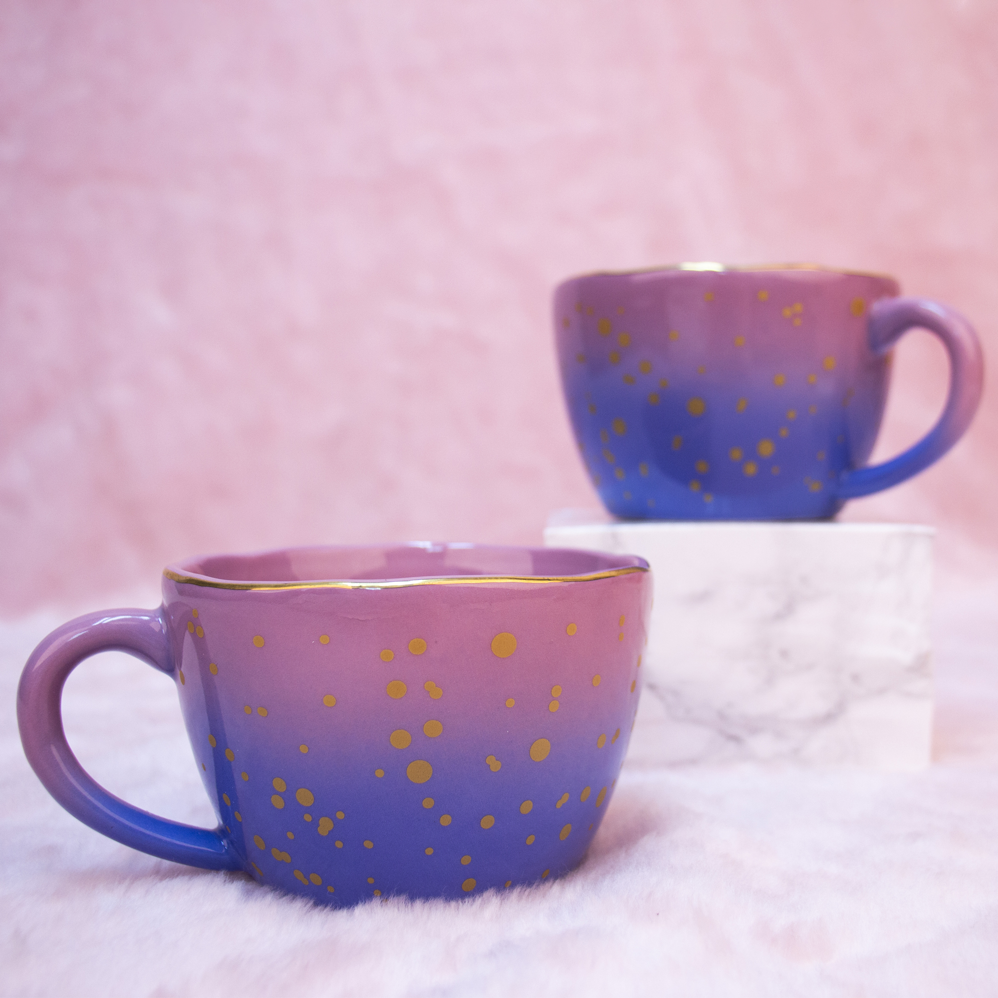 Tasse IRREGULAR Porzellan Krumm 7,8x7,8x15,5cm