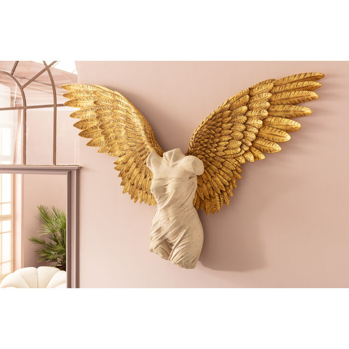 Wandobjekt GUARDIEN ANGEL FEMALE handgearbeitet Unikat 203x140cm Wandobjekt GUARDIEN ANGEL FEMALE handgearbeitet Unikat 203x140cm