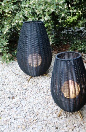 40qDGcDMkqUzDO Akku-Tischlampe COLIN Outdoor IP44 Warmweiß 3000K 3-StepDim 30x30x50cm