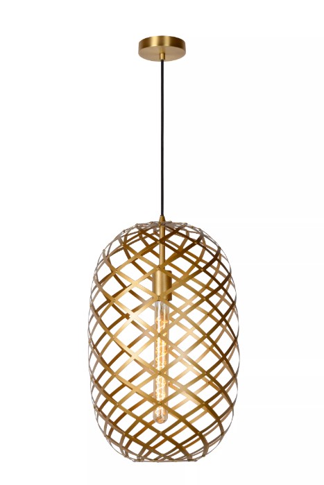 Pendelleuchte WOLFRAM Metall E27 dimmbar 32x32x180cm