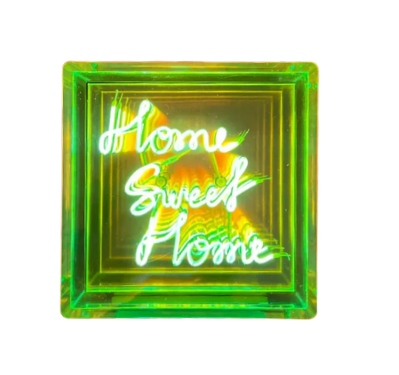 LED-Lichtwürfel HOME SWEET HOME Mehrfarbig