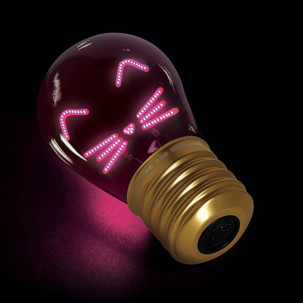 Tischlampe in Glühbirnenform - Bulb Fiction - Kitty  Tischlampe in Glühbirnenform - Bulb Fiction - Kitty