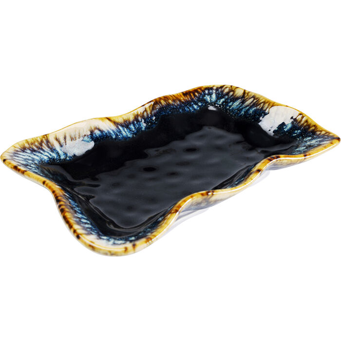 2WUZAZjBQIpoOc Servierplatte Lio Dunkelblau spülmaschinengeeignet 3,7x25,9x16,9cm