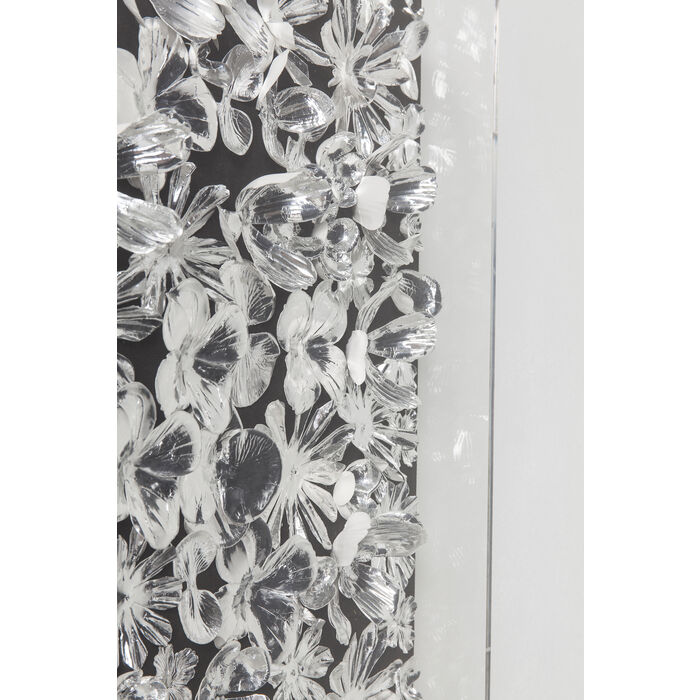 7yYnCN84NhvyLo Objektbild Silver Flower 100x100x8cm
