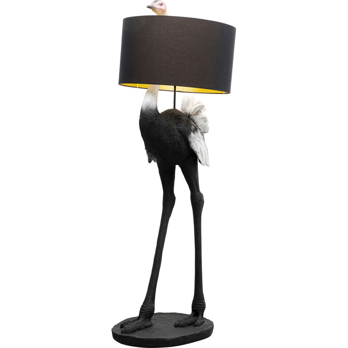 KARE-57259-master-30-700x700 Stehleuchte ANIMAL OSTRICH Polyresin Leinen E27 handgearbeitet 50x62x146,5cm