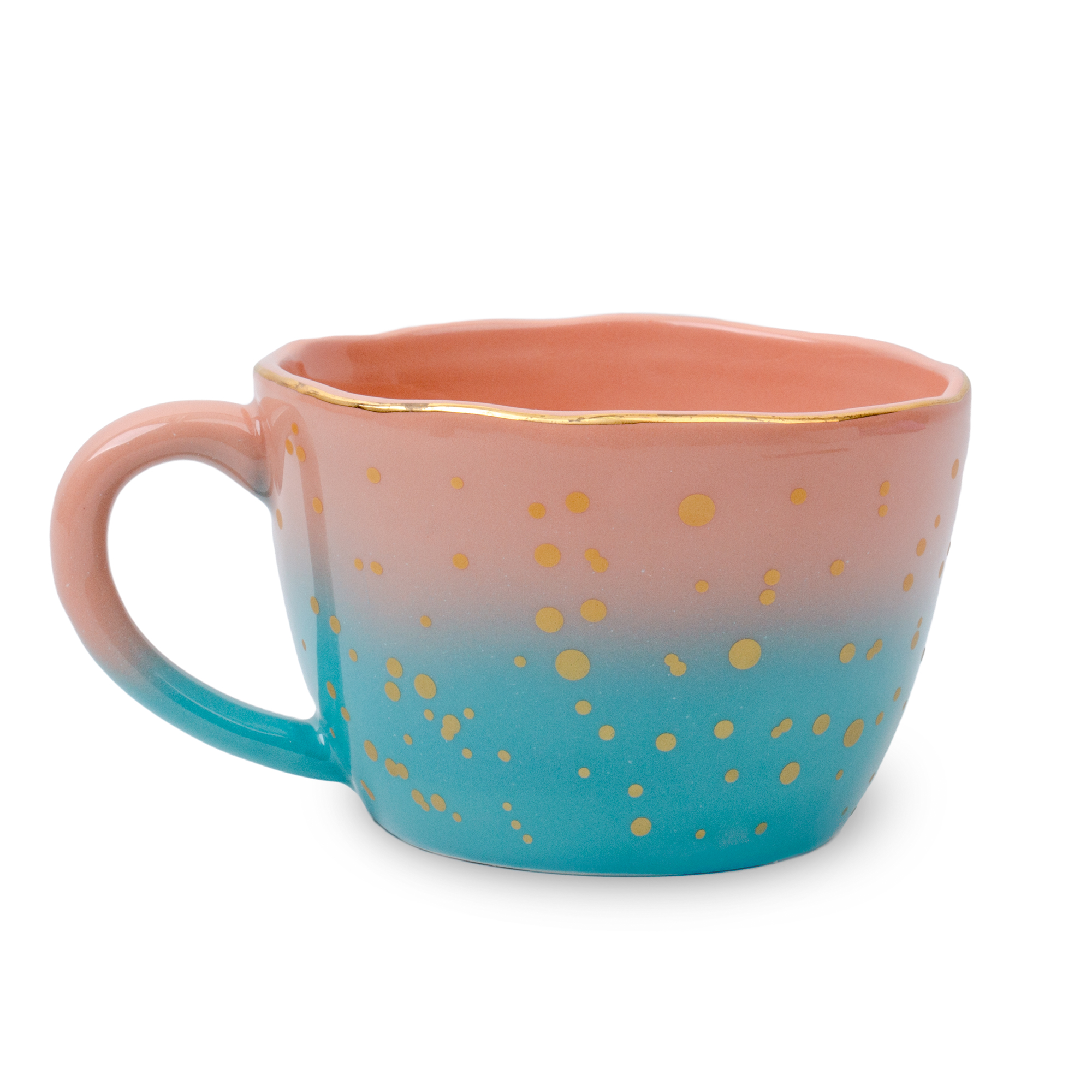 Tasse IRREGULAR Porzellan Krumm 7,8x7,8x15,5cm