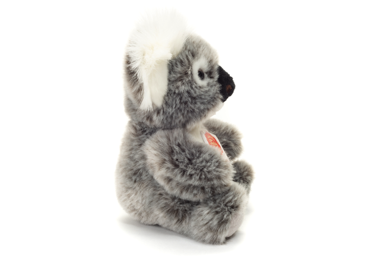 Koala sitzend grau handgefertigt 10x12x18cm