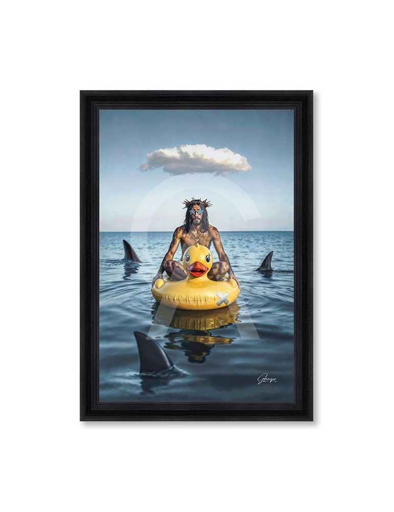 Wandbild ON THE WATER by Alexandre Granger inkl. Rahmen 7,2x72x102cm Wandbild ON THE WATER by Alexandre Granger inkl. Rahmen 7,2x72x102cm