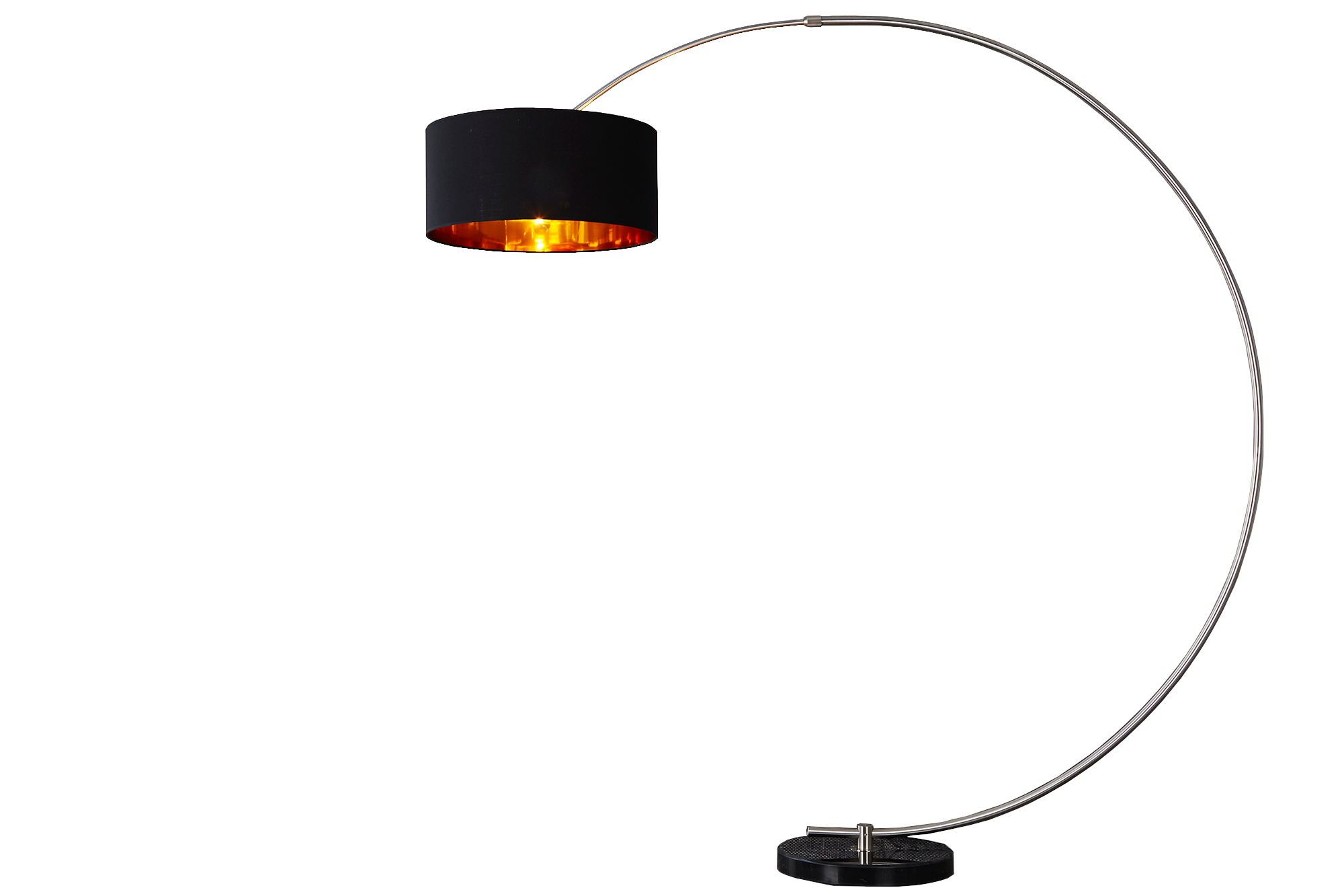 bearbeitet1REdCXxiCfiqo Stehleuchte PYTHON Schwarz/Gold mit Dimmer 50x137x190cm