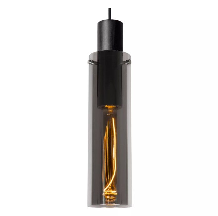Pendelleuchte ORLANDO Glas Metall E27 dimmbar