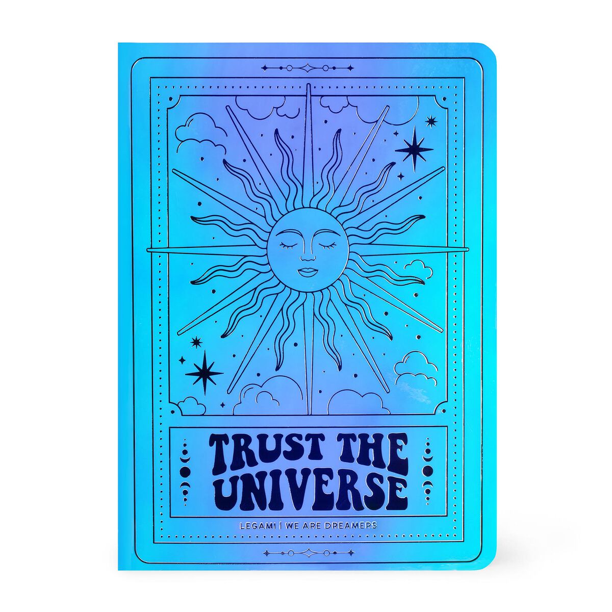 Liniertes Notizbuch Small A6-Format Motiv TAROT 13,5x9,5x0,5cm