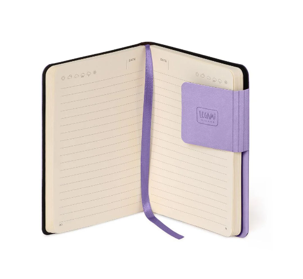 4FQljbUYVUp7AQ Liniertes Notizbuch - Small - My Notebook 9,5x13,5cm 192 nummerierte Seiten Lavender Lila