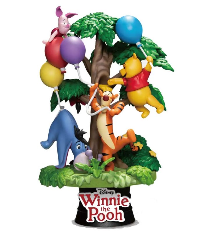9Kyo4xnTHWzZzA Disney D-Stage Sammlerstück Diorama "Winnie The Pooh With Friends" 16cm PVC