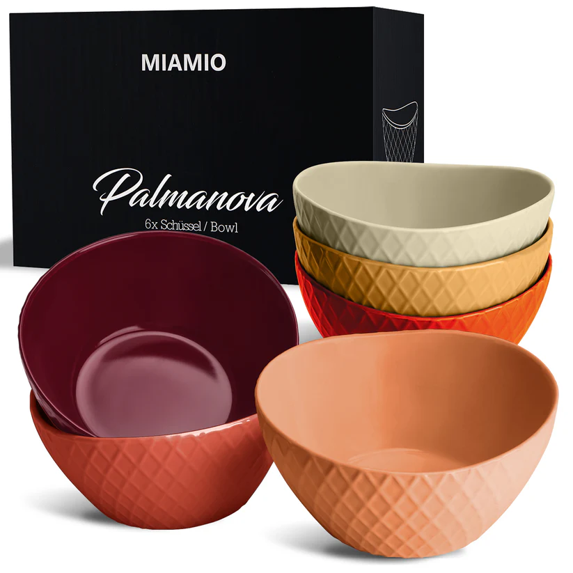 Schüssel Set PALMANOVA Magma 800ml