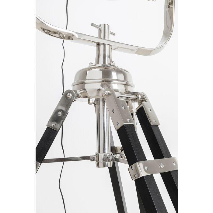 IMG_0407 Stehleuchte MOVIE Mangoholz Aluminium E27 handgearbeitet 66x76x230cm