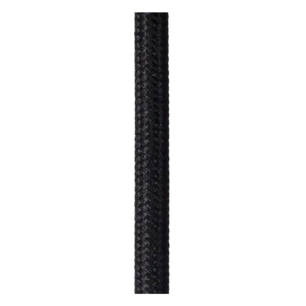 Pendelleuchte MARIUS Rauchglas Schwarz 7xE27 130x30x150cm