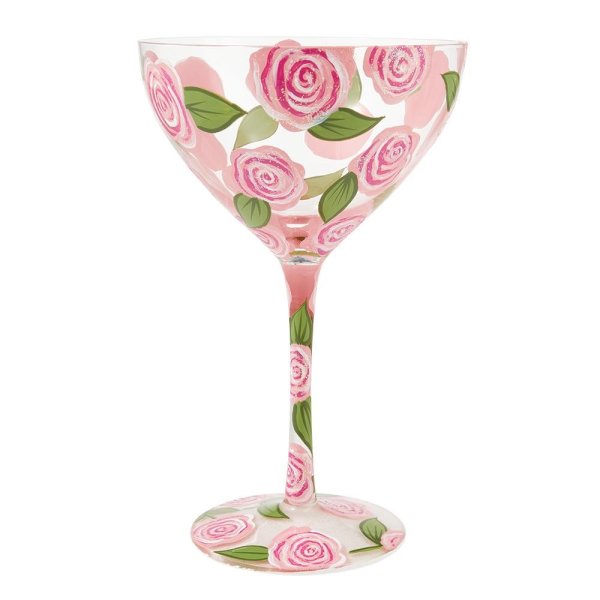 2u3OzYWaNSIQ4c Cocktailglas ROSE PUNCH by Lolita handbemalt Unikat 355ml 4,5x4,5x17,5cm