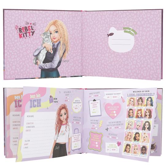 TOPModel Freundebuch REBEL KITTY