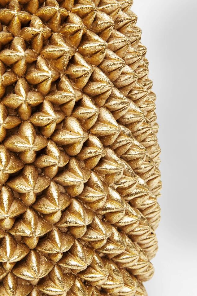 4x0rLaiHM2ha5p Deko Vase Pineapple Polyresin Gold handgefertigt 49,5x24,5x24,5cm