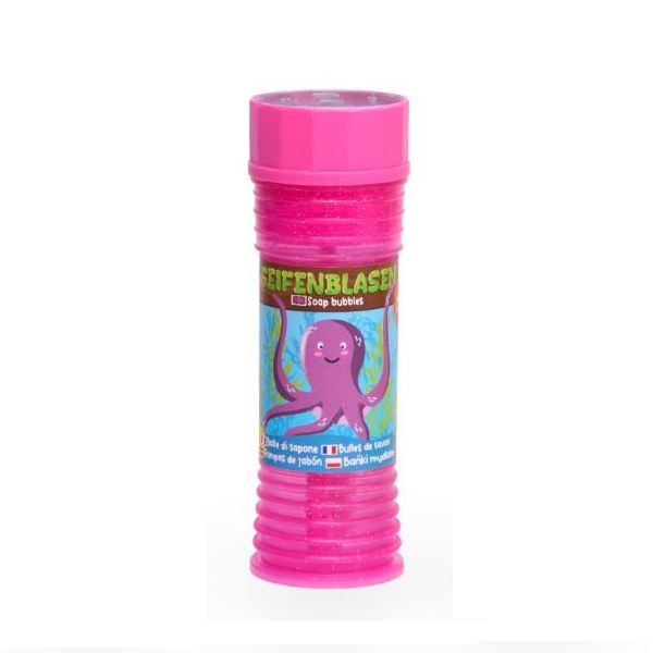Seifenblasen OCEANLIFE OKTOPUS Pink 50ml 3,5x3,5x11cm