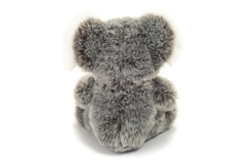 Koala sitzend grau handgefertigt 10x12x18cm
