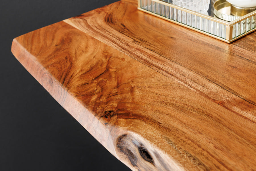 Bartisch MAMMUT Akazienholz Schwarz 83x120x106cm Bartisch MAMMUT Akazienholz Schwarz 83x120x106cm
