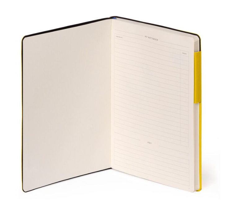 1dj9IG7ceMy49H Liniertes Notizbuch - Large - My Notebook 17,5x24,3cm 192 nummerierte Seiten Yellow Freesia Gelb