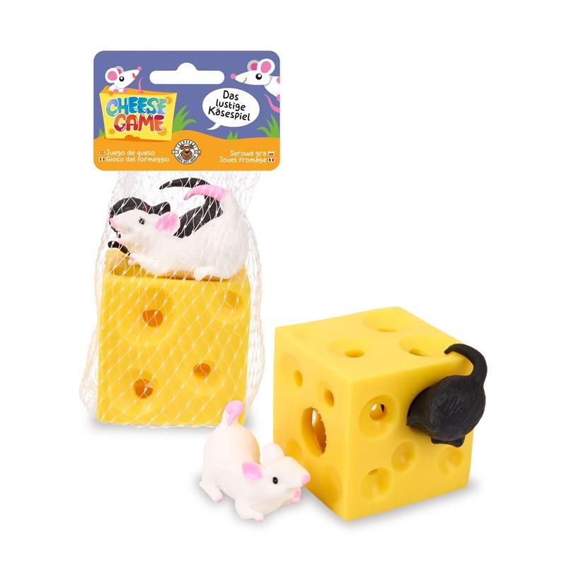 Zieh- & Steckspiel CHEESE GAME Anti-Stress 4,5x4,5x4,5cm Zieh- & Steckspiel CHEESE GAME Anti-Stress 4,5x4,5x4,5cm