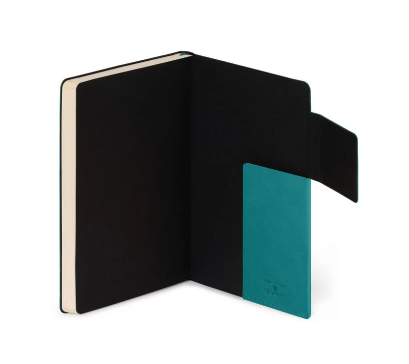6og8oRKGV1sVNB Liniertes Notizbuch - Medium - My Notebook 13x21cm 192 nummerierte Seiten Malachite Green Grün