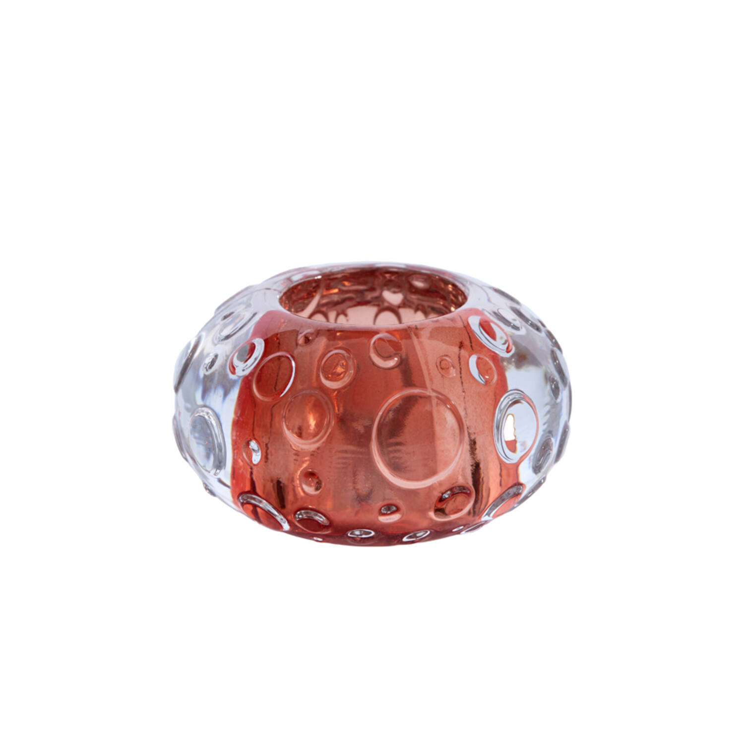Teelicht  Finley Glas pfirsich