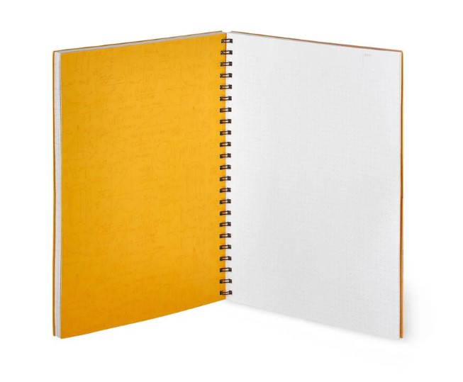 3ogxLdJpvgkm3P 3-in-1 Notebook mit Spiralbindung - Maxi A4 - 22x29,5cm 204 Seiten Genius