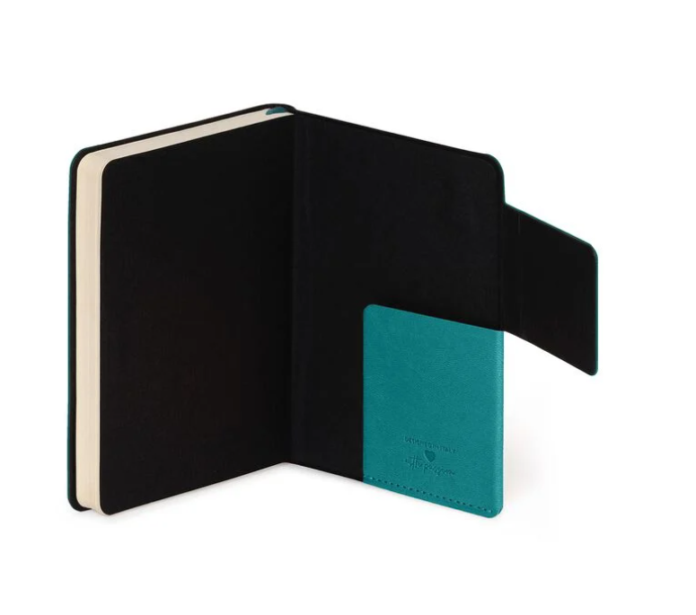 6AvjIvC0mI3cBL Liniertes Notizbuch - Small - My Notebook 9,5x13,5cm 192 nummerierte Seiten Malachite Green Grün