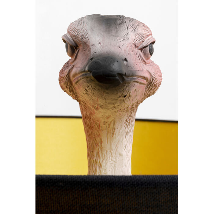KARE-57259-detail-a-700x700 Stehleuchte ANIMAL OSTRICH Polyresin Leinen E27 handgearbeitet 50x62x146,5cm
