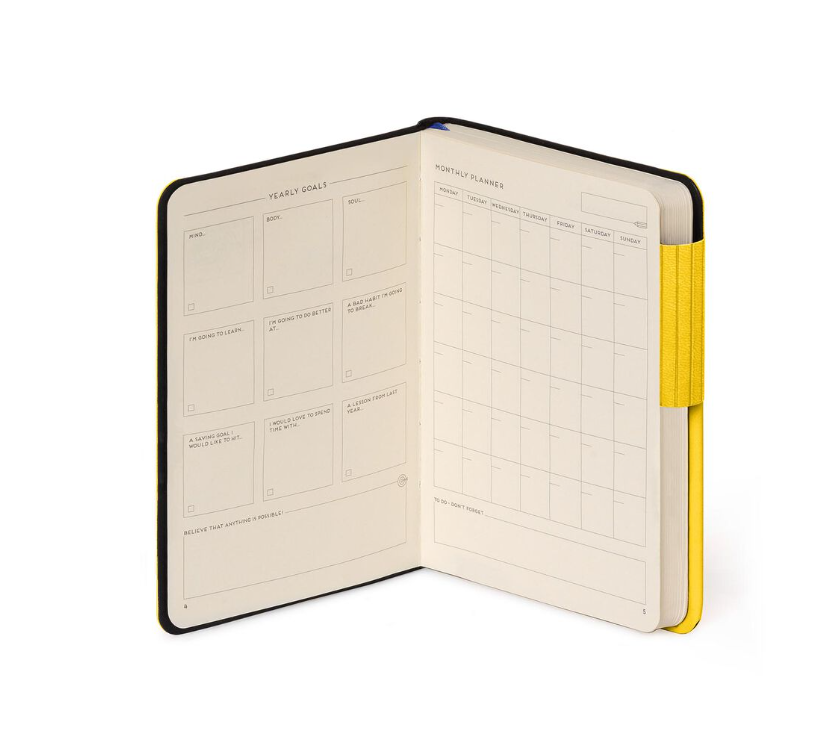 30BFlSbI8xtO5t Liniertes Notizbuch - Small - My Notebook 9,5x13,5cm 192 nummerierte Seiten Yellow Freesia Gelb