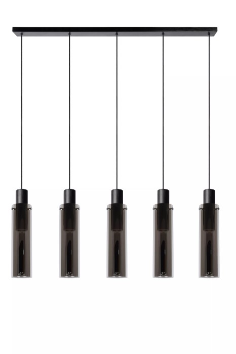 Pendelleuchte ORLANDO Glas Metall E27 dimmbar